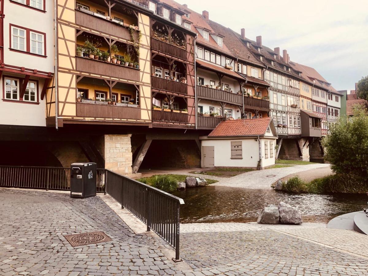 Ferienwohnungen Mey Haus Zum Rosenstock Эрфурт Экстерьер фото